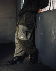 画像12: TIGHTBOOTH/CYBORG BALLOON CARGO PANTS（Olive）［サイボーグバルーンカーゴパンツ-23秋冬］ (12)