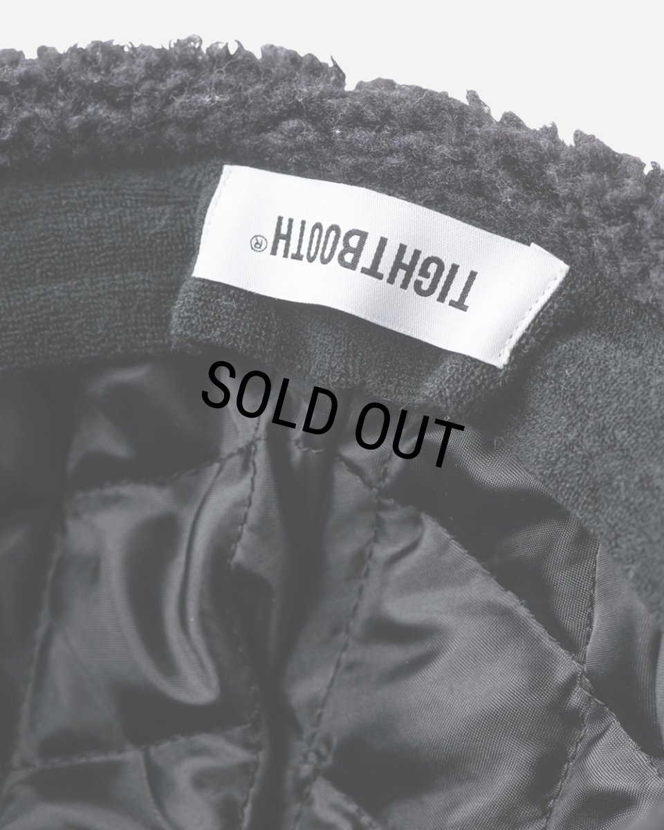 画像14: TIGHTBOOTH/LEATHER FLIGHT CAP（Black）［レザーフライトキャップ-23秋冬］ (14)