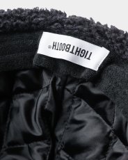 画像14: TIGHTBOOTH/LEATHER FLIGHT CAP（Black）［レザーフライトキャップ-23秋冬］ (14)