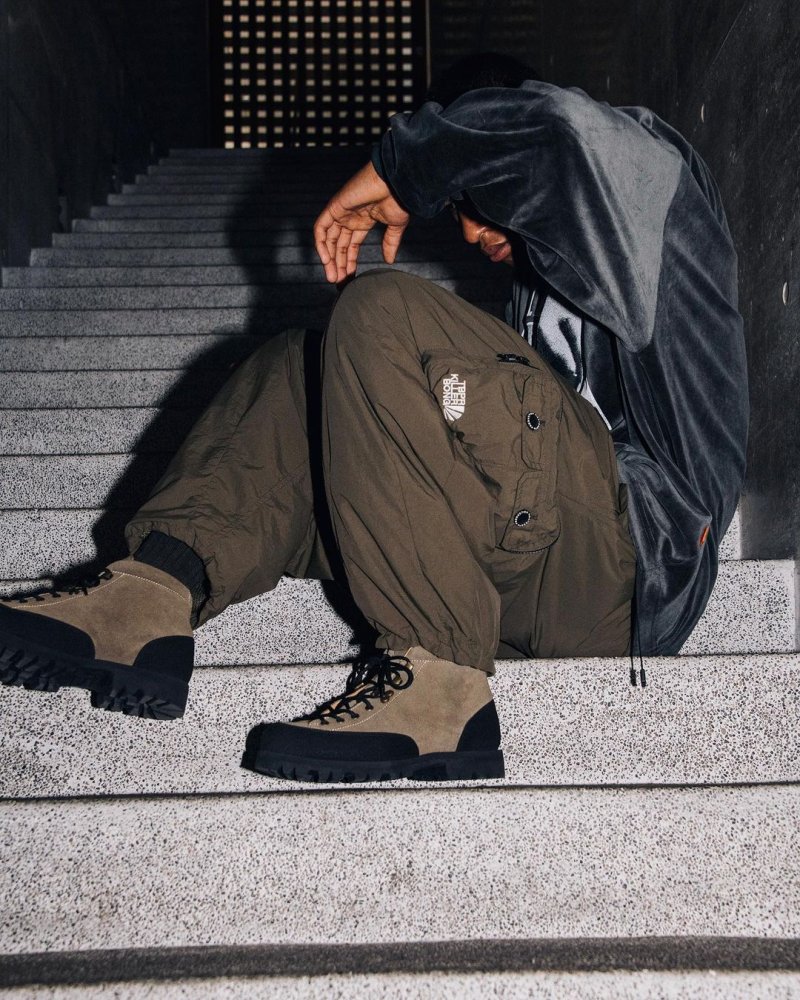 画像3: TIGHTBOOTH/BALLOON CARGO PANTS（Olive）［バルーンカーゴパンツ-23秋冬］