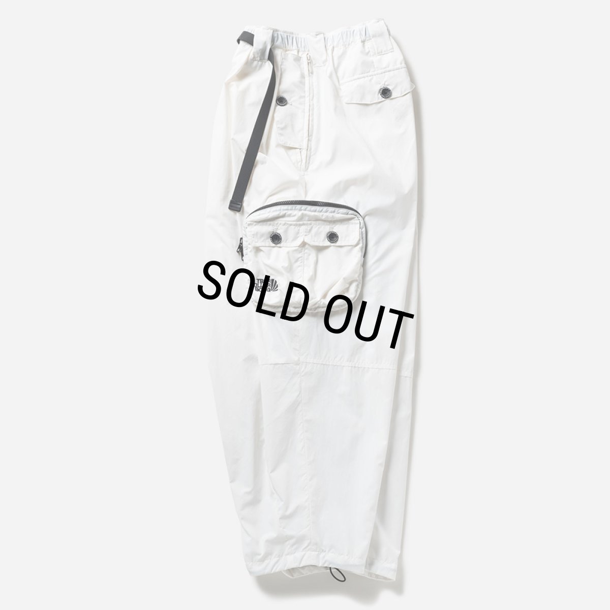 画像2: TIGHTBOOTH/BALLOON CARGO PANTS（White）［バルーンカーゴパンツ-23秋冬］ (2)