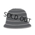 COOTIE PRODUCTIONS/Knit Crusher Hat（Black/Gray）［ニットクラッシャーハット-23秋冬］