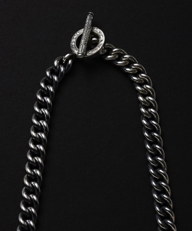 画像2: ANTIDOTE BUYERS CLUB/Engraved Toggle Chain（Silver）