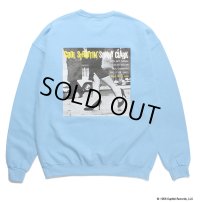 WACKO MARIA/BLUE NOTE / SWEAT SHIRT（BLUE）［クルーネックスウェット-23秋冬］