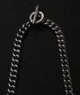 画像2: ANTIDOTE BUYERS CLUB/Engraved Toggle Chain（Silver） (2)