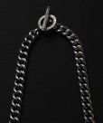 画像2: ANTIDOTE BUYERS CLUB/Engraved Toggle Chain（Silver）［トグルチェーン］ (2)