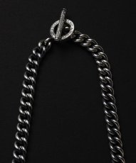 画像2: ANTIDOTE BUYERS CLUB/Engraved Toggle Chain（Silver） (2)