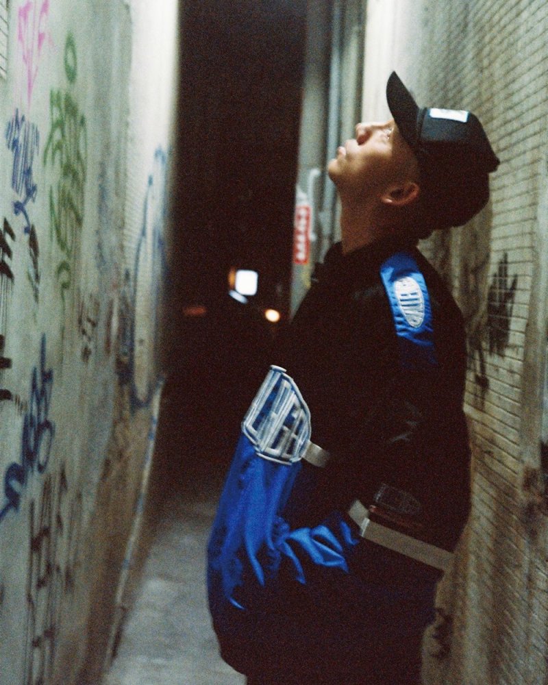 画像3: CHALLENGER/CMC RACING JACKET（BLUE/BLACK）［レーシングJKT-23秋冬］