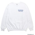 画像2: WACKO MARIA/BLUE NOTE / SWEAT SHIRT（WHITE）［クルーネックスウェット-23秋冬］ (2)