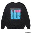 画像1: WACKO MARIA/BLUE NOTE / SWEAT SHIRT（BLACK）［クルーネックスウェット-23秋冬］ (1)