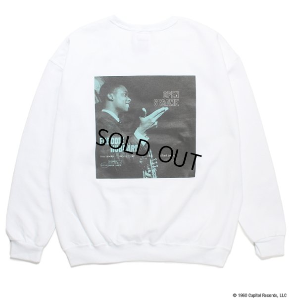 画像1: WACKO MARIA/BLUE NOTE / SWEAT SHIRT（WHITE）［クルーネックスウェット-23秋冬］