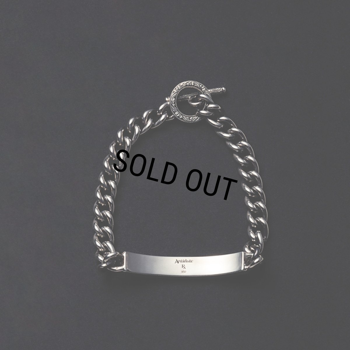 画像2: ANTIDOTE BUYERS CLUB/Engraved ID Bracelet（Silver） (2)