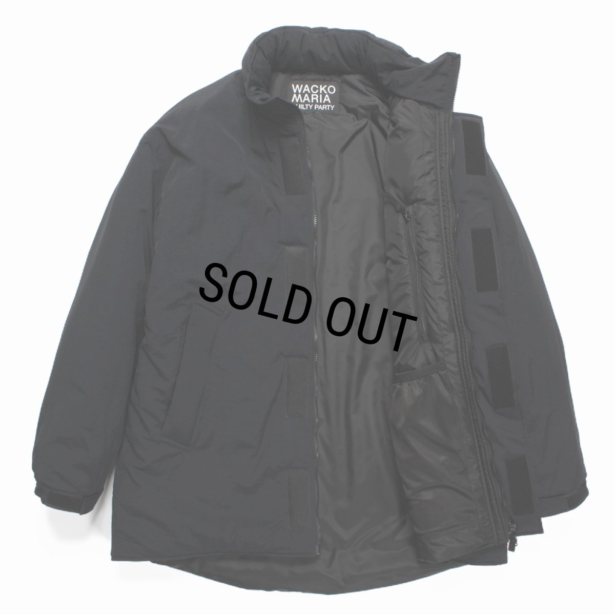 画像2: WACKO MARIA/MONSTER PARKA（BLACK）［モンスターパーカー-23秋冬］ (2)