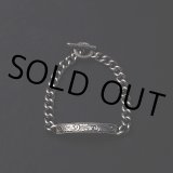 ANTIDOTE BUYERS CLUB/Engraved ID Bracelet（Silver）［IDブレスレット］
