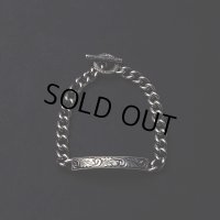 ANTIDOTE BUYERS CLUB/Engraved ID Bracelet（Silver）