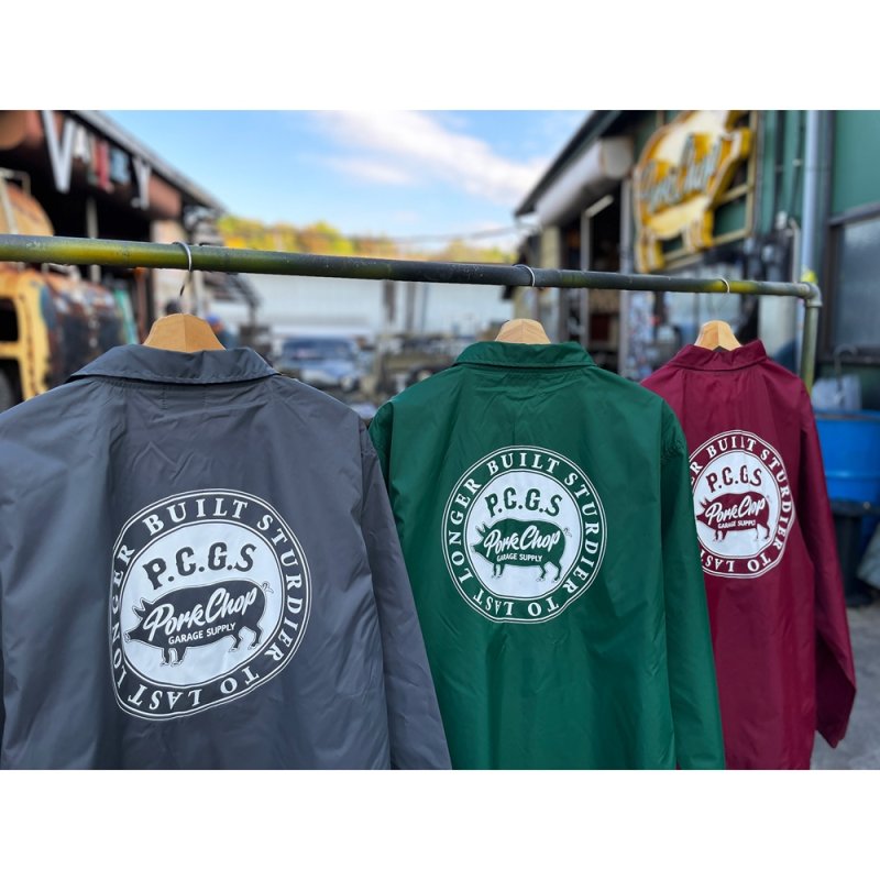画像3: PORKCHOP/CIRCLE PORK COACH JKT（CEMENT）［コーチJKT-23秋冬］