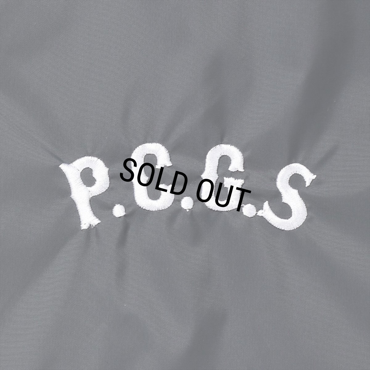 画像3: PORKCHOP/CIRCLE PORK COACH JKT（CEMENT）［コーチJKT-23秋冬］ (3)