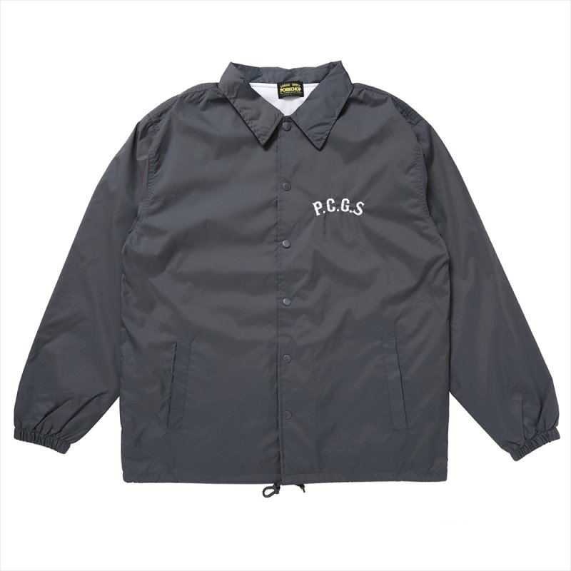 画像1: PORKCHOP/CIRCLE PORK COACH JKT（CEMENT）［コーチJKT-23秋冬］