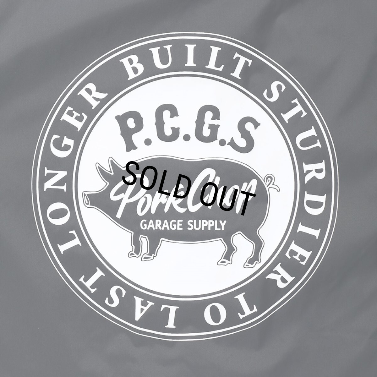 画像4: PORKCHOP/CIRCLE PORK COACH JKT（CEMENT）［コーチJKT-23秋冬］ (4)