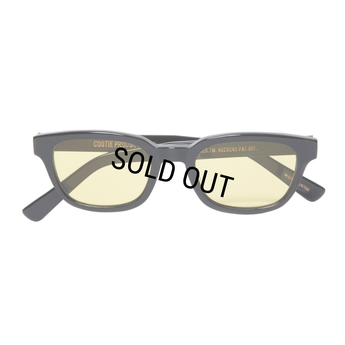 画像1: COOTIE PRODUCTIONS/Raza Shades（Black/Yellow）［サングラス-23秋冬］ (1)