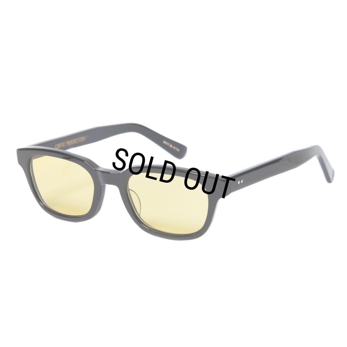 画像2: COOTIE PRODUCTIONS/Raza Shades（Black/Yellow）［サングラス-23秋冬］ (2)