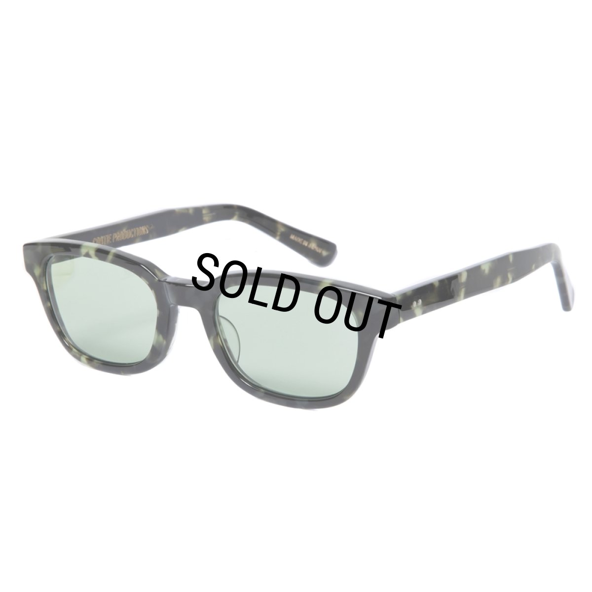 画像2: COOTIE PRODUCTIONS/Raza Shades（Moss Tortoise/Green）［サングラス-23秋冬］ (2)