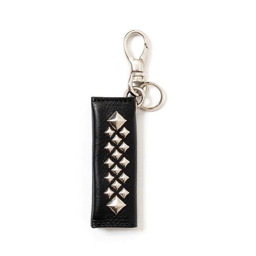 他の写真1: CALEE/STUDS LEATHER ASSORT KEY RING ＜TYPE III＞ C（BLACK C）［スタッズレザーキーリング-23秋冬］