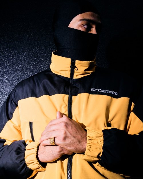 他の写真3: BlackEyePatch/2 TONE NYLON PUFFER JACKET（YELLOW）