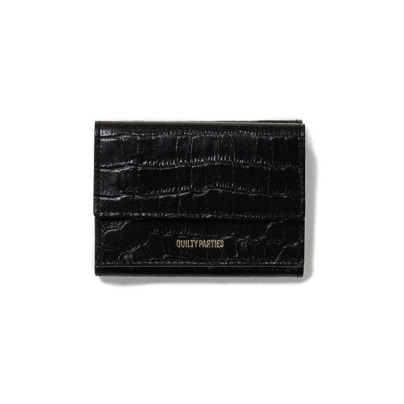 画像1: WACKO MARIA/SPEAK EASY / MINI WALLET（BLACK）［ミニウォレット-23秋冬］