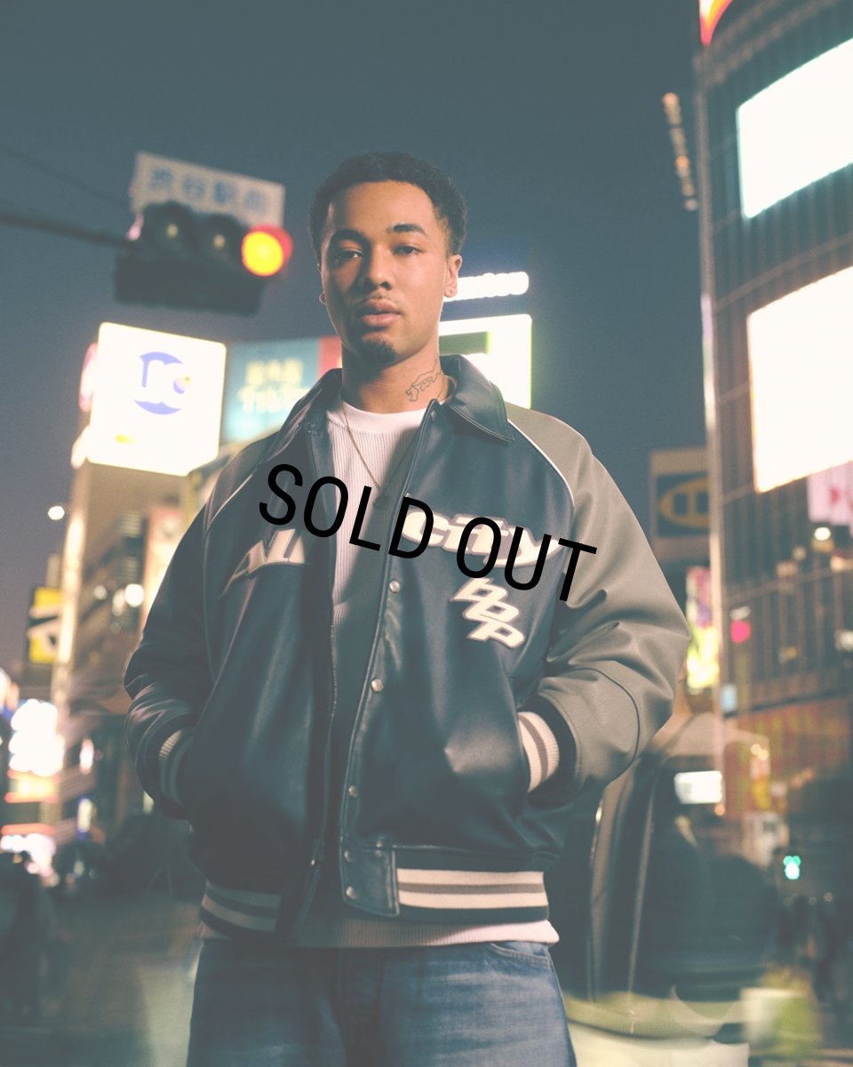 画像3: BlackEyePatch/ALL CITY HWC AVIREX JACKET（GRAY/NAVY） (3)