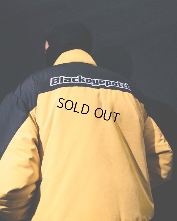 画像4: BlackEyePatch/2 TONE NYLON PUFFER JACKET（YELLOW）