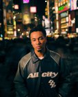 画像5: BlackEyePatch/ALL CITY HWC AVIREX JACKET（GRAY/NAVY） (5)