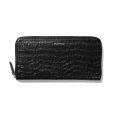 画像1: WACKO MARIA/SPEAK EASY / ROUND ZIP LONG WALLET（BLACK）［ラウンドジップロングウォレット-23秋冬］ (1)