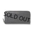 WACKO MARIA/SPEAK EASY / ROUND ZIP LONG WALLET（BLACK）［ラウンドジップロングウォレット-23秋冬］