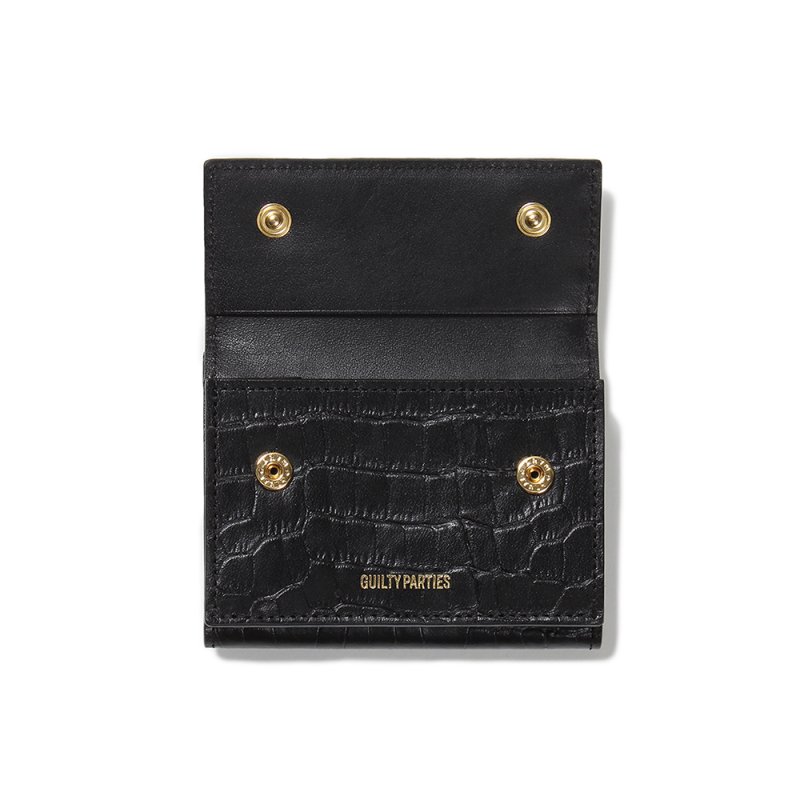 画像2: WACKO MARIA/SPEAK EASY / MINI WALLET（BLACK）［ミニウォレット-23秋冬］
