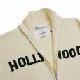 画像5: DAIRIKU/"HOLLYWOOD" Drivers Knit（White & Black）［ドライバーズニット-24春夏］