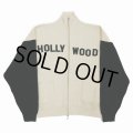 DAIRIKU/"HOLLYWOOD" Drivers Knit（White & Black）［ドライバーズニット-24春夏］