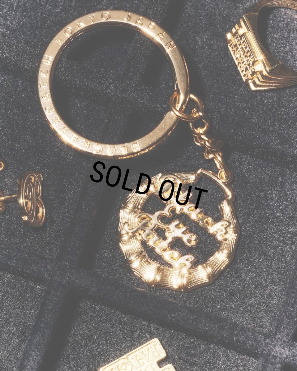 画像2: BlackEyePatch/BAMBOO HOOP KEYCHAIN（GOLD） (2)
