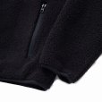 画像7: 【30%OFF】RATS/STAND COLLAR FLEECE（BLACK）［スタンドカラーフリース-23秋冬］