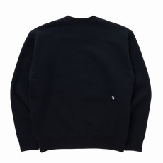 画像2: 【40%OFF】RATS/CHEESE CREW NECK SWEAT（BLACK）［クルーネックスウェット-23秋冬］ (2)
