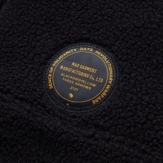 画像5: 【40%OFF】RATS/STAND COLLAR FLEECE（BLACK）［スタンドカラーフリース-23秋冬］ (5)