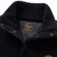 画像4: RATS/STAND COLLAR FLEECE（BLACK）［スタンドカラーフリース-23秋冬］