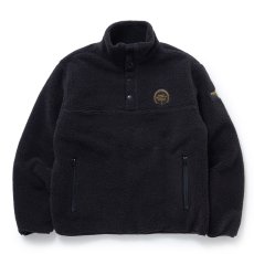 画像1: 【40%OFF】RATS/STAND COLLAR FLEECE（BLACK）［スタンドカラーフリース-23秋冬］ (1)