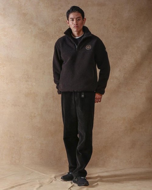 他の写真3: 【30%OFF】RATS/STAND COLLAR FLEECE（BLACK）［スタンドカラーフリース-23秋冬］