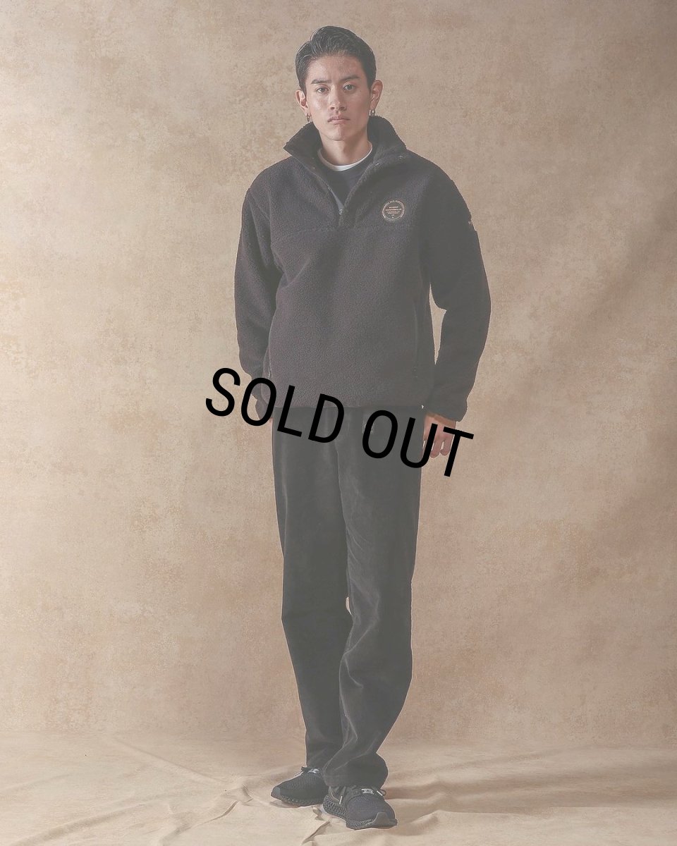 画像8: 【40%OFF】RATS/STAND COLLAR FLEECE（BLACK）［スタンドカラーフリース-23秋冬］ (8)