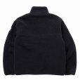 画像2: 【30%OFF】RATS/STAND COLLAR FLEECE（BLACK）［スタンドカラーフリース-23秋冬］ (2)