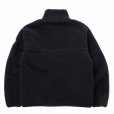 画像2: RATS/STAND COLLAR FLEECE（BLACK）［スタンドカラーフリース-23秋冬］ (2)