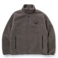 画像1: RATS/STAND COLLAR FLEECE（KHAKI）［スタンドカラーフリース-23秋冬］ (1)