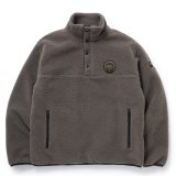 RATS/STAND COLLAR FLEECE（KHAKI）［スタンドカラーフリース-23秋冬］