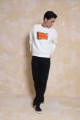 画像6: 【30%OFF】RATS/CHEESE CREW NECK SWEAT（BLACK）［クルーネックスウェット-23秋冬］